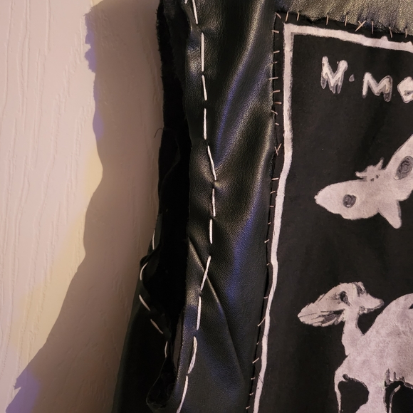 Real Studded leather vest with backpatch - Picture 7 of 7